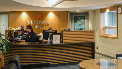 St. Lawrence Welcome Desk
